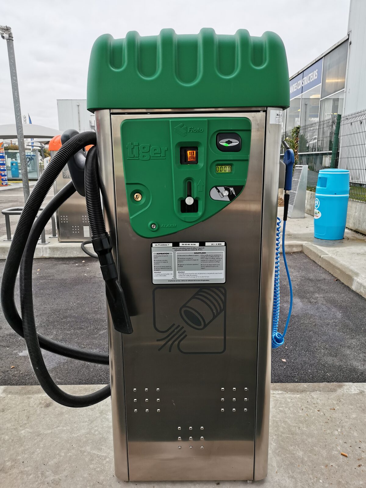 Station de lavage en hiver - Réalisation Expertise Lavage Auto Buchelay