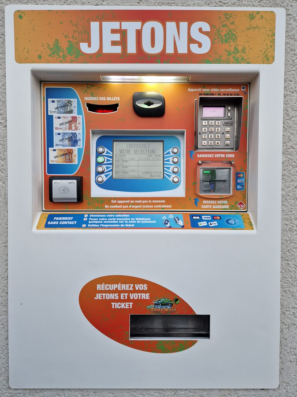 Équipements périphériques station lavage - Réalisation Expertise Lavage Auto