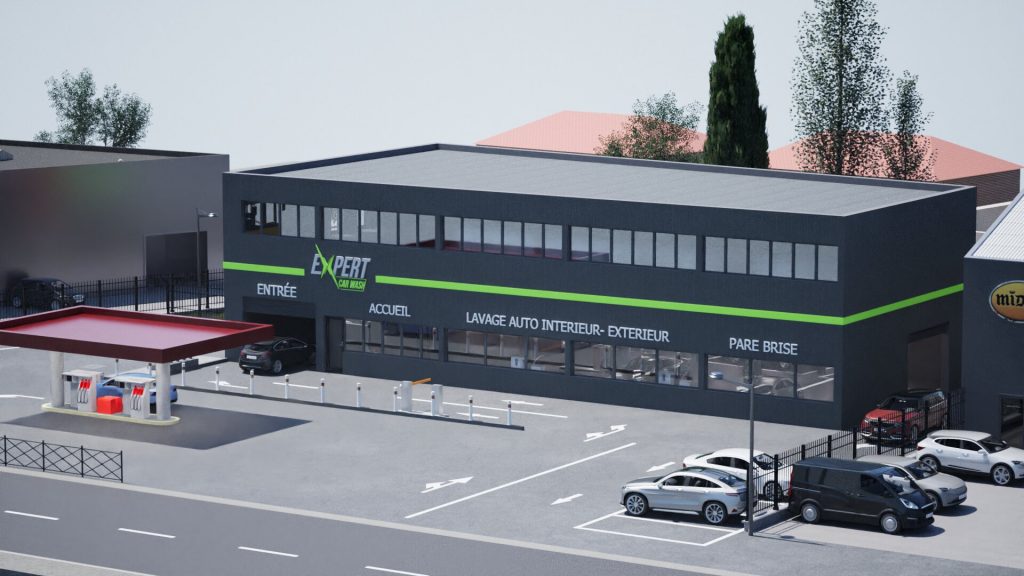 Tunnel de lavage à Lagny-sur-Marne (77)